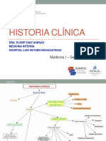 Historia Clínica: Medicina I - Semiología General