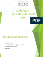 Lab Safety & Risk Group Classifications