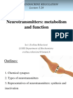 Neurotransmitters: Metabolism and Function: Neuroendocrine Regulation