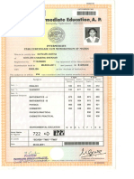 Inter Certificate