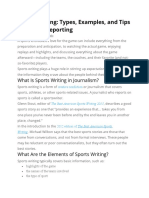 Sports Writing Types, Examples, and Tips For Better Reporting