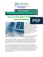 The Core Principles of Effective Internal Auditing