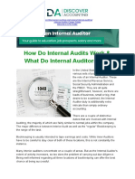 How Do Internal Audits Work & What Do Internal Auditors Do