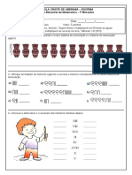 4º Ano - Teste de Matemática