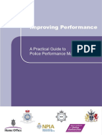 Improve Performance A Practical Guide To Police Performance Management