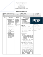 WEEKLY LEARNING PLAN Government