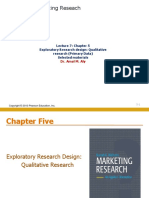 Exploratory Research Design Qualitative Research