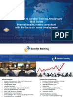 Introduction To Sandler Training