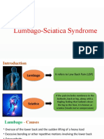 Lumbago-Sciatica Syndrome