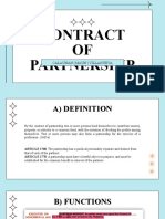 Contract OF Partnership: Calaunan - Maun - Villanueva