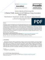 (Machine - Learning) A Darknet Traffic Analysis For IoT Malwares Using Association Rule Learning