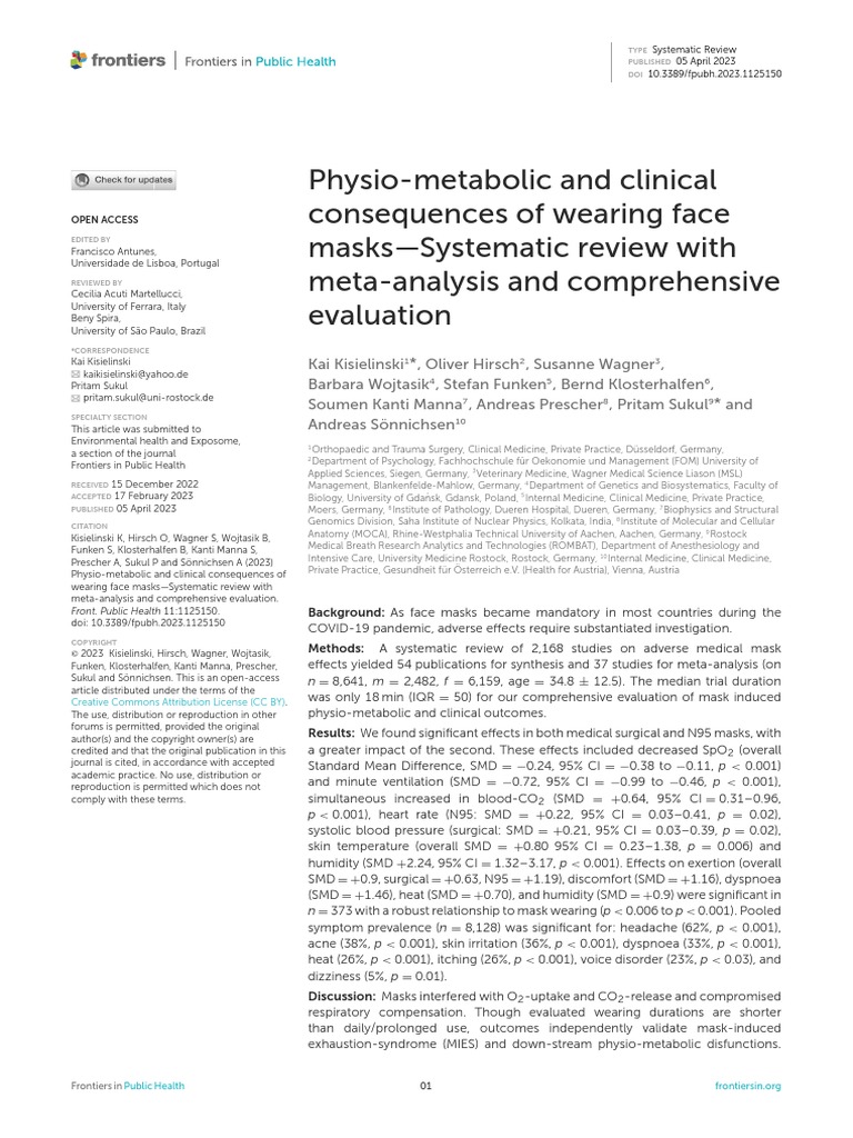 SYSTEMATIC REVIEW Article PDF Systematic Review Breathing