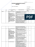 Planificare Calendaristică Anuală Engleza