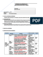 Experiencia de Aprendizaje #1 Area de Educaciòn para El Trabajo