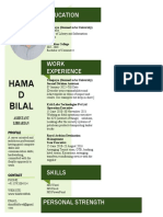 Hama D Bilal: Education