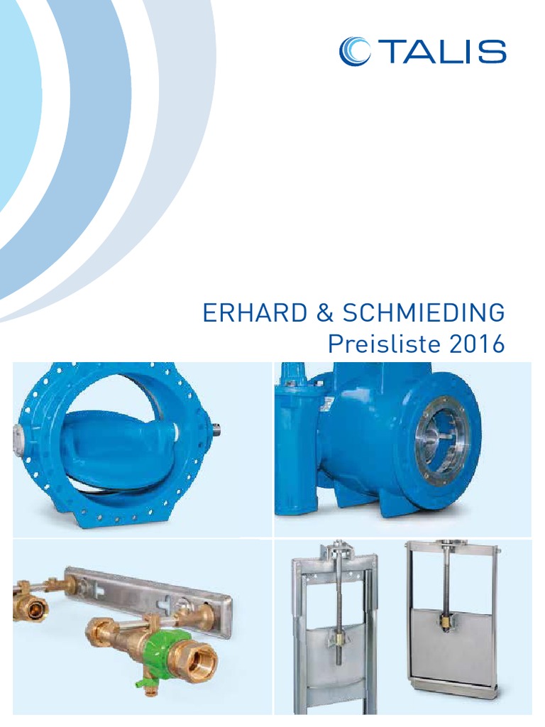 Erhard & Schmieding Preisliste 2016
