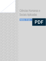 Ciências Humanas e Sociais Aplicadas: História - 8 Ano