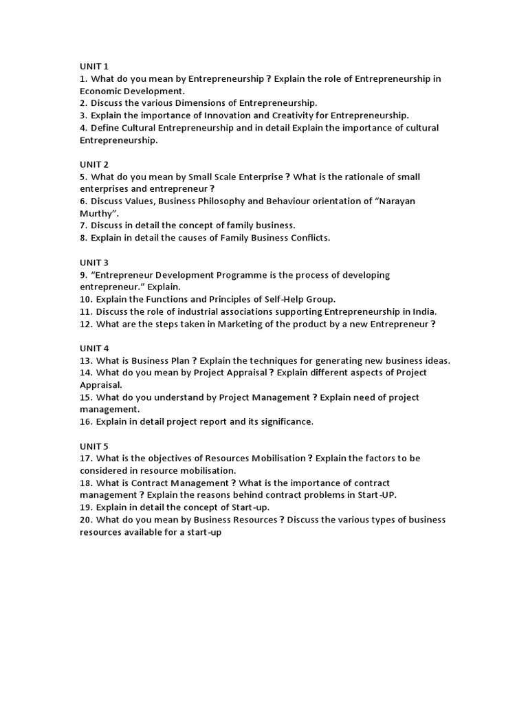 Entrepreneurship pdf