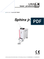 Laser - Lisa - Sphinx JR - Manual Usuario - Ing