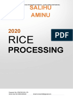 Rice Processing Salihu Aminu
