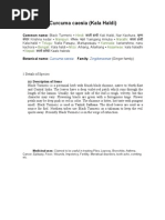 Download Curcuma caesia by Mithilesh Jha SN64042698 doc pdf