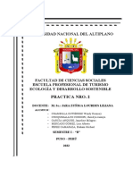 Universidad Nacional Del Altiplano: Practica Nro. 2