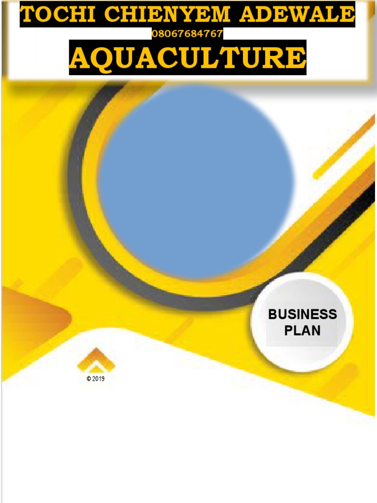 Aquaculture Business Plan PDF