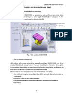 Chapitre Iii: Formation de Base: 1. Interface Utilisateur de Solidworks