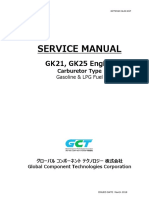 Service Manual: GK21, GK25 Engine
