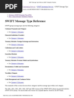List of All SWIFT Messages Types - Paiementor | PDF | Foreign Exchange ...
