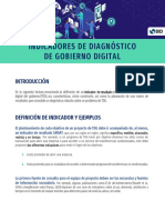 1.2.3 Indicadores de Diagnóstico de Gobierno Digital