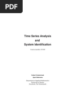 Download Time Series Analysis and System Identification by Nguyen Dong Hai Phuong SN64043810 doc pdf