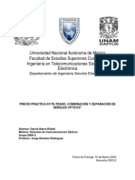 UNAM FES Cuautitlán Ingeniería en Telecomunicaciones Práctica 04 Señales Ópticas