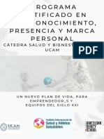 Programa Certificado en Autoconocimiento, Presencia y Marca Personal