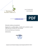 COMUNICADO GRA. 23-XX Error en El Reporte de Mes