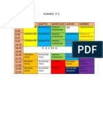 Horario 4° C: Comunicación