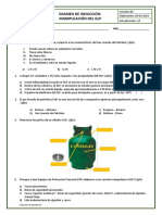 Examen de Inducción - Manipulación de GLP v00