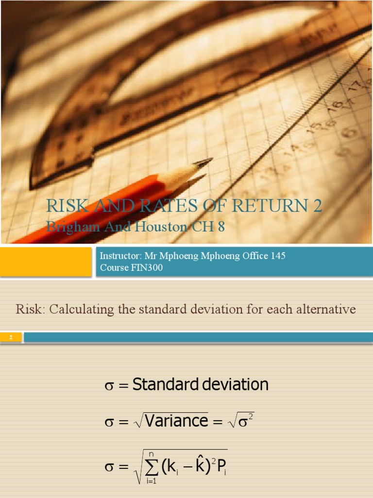 Risk and Return Analysis in Investments | PDF | Science & Mathematics ...