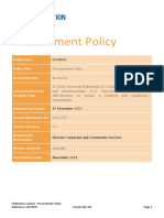 Procurement Policy Council Meeting December 2020 Final Draft