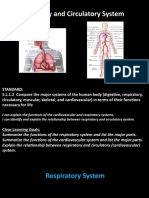 Respiratory and Circulatory System