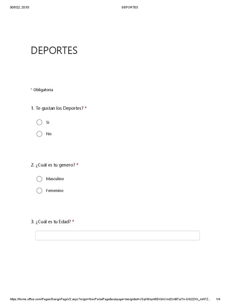 Hojas De Trabajo De Deportes