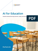 AI For Education Brochure