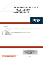 Aplicatii Biomedicale Ale Materialelor Bioinspirate