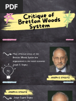 Critique of Bretton Woods System 