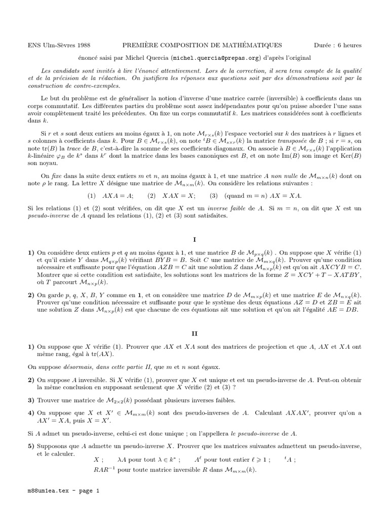 Ens Ulm 1988 | PDF