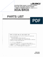 LK 1903A/BR35 Parts List: Liuki
