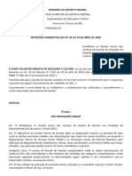 Governo Do Distrito Federal: Instrução Normativa N.º 018/2020 - PMDF/DEC/ATJ