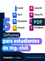 5 Softwares para Estudiantes de Ingeniería Civil