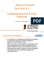 Johnson Electric Tech Brief 3 Pull Vs Push Solenoids