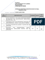 Planilha para Dispensa